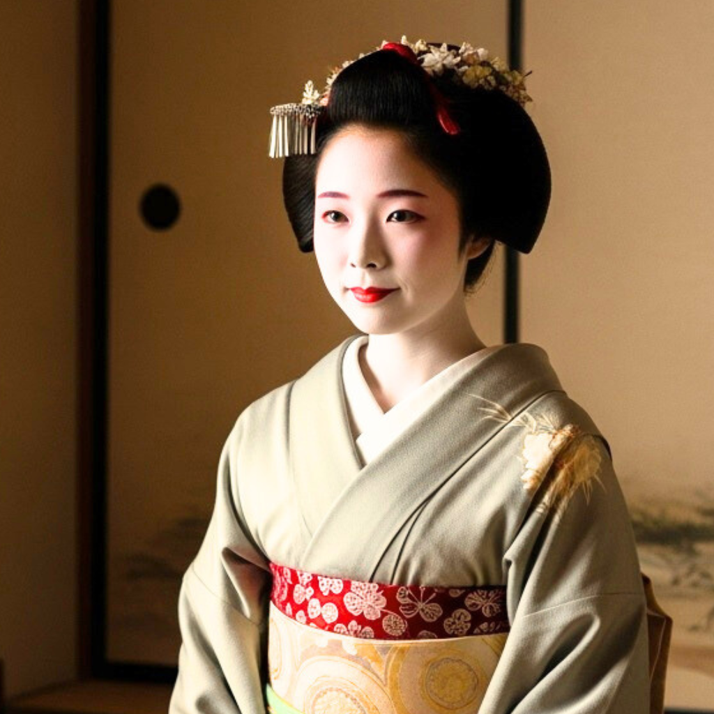 芸妓の装いの写真